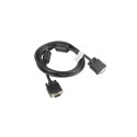 Lanberg VGA kaabel, topeltvarjestatud ferriitsüdamikuga | CA-VGAC-10CC-0018-B | VGA–VGA | 1,8 m