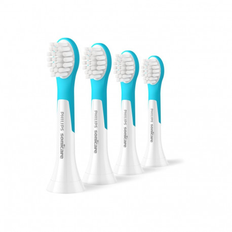 Philips Sonicare For Kids3+ valged/sinised laste hambaharja otsikud HX6034/90, komplektis 4 otsikut
