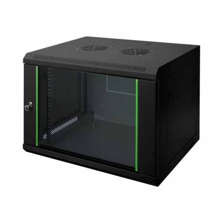 Digitus Wall Mounting Cabinets Dynamic Basic Series | DN-19 07-U-EC-SW | 38.9 x 60 x 45 cm | Black