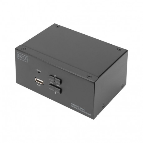 Digitus KVM-lüliti DS-12862 2-port dual display 4K DisplayPort