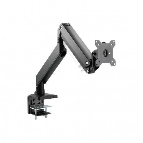 Digitus Desk Mount | Universal Single Monitor Mount with Gas Spring and Clamp Mount | Adjustable Hei