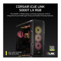 Corsair PC korpus | iCUE LINK 5000T LX RGB | must | kesk-torn | toiteplokk kaasas ei