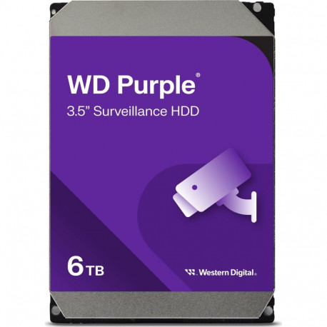WD Purple 6TB 3.5'' SATA III (6 Gb/s) Server Drive (WD64PURZ)