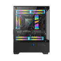 Case|GOLDEN TIGER|Raider SL-2|MiniTower|Case product features Transparent panel|Not included|Colour 