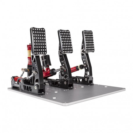 SIMAGIC Crimson Edition, Hydraulic (Triple) Pedal Set, 100kg LoadCell, S309