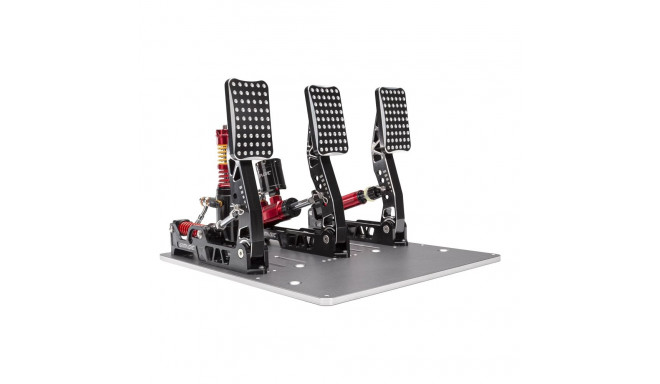 SIMAGIC Crimson Edition, Hydraulic (Triple) Pedal Set, 100kg LoadCell, S309