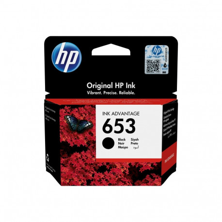 HP 653 must originaal Ink Advantage tindikassett