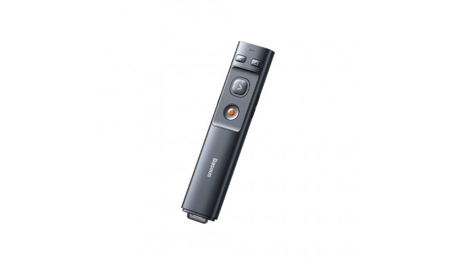 Baseus Orange Dot Multifunctionale remote control for presentation, with a laser pointer - gray