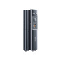Baseus Orange Dot Multifunctionale remote control for presentation, with a laser pointer - gray