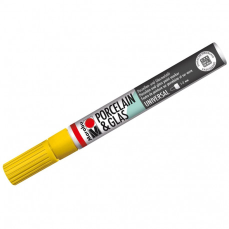 Marker portselanile ja klaasile 1-2mm 220 sunshine yellow