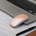 Juhtmevaba hiir RGB, roosa (AK211C)
