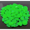 AG653B KAMIENIE ŚWIECĄCE FLUOR ZIELONE