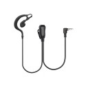 EM-2027- 3.5L4/SC/1 W 1 wire G Earhook earpiece with in-line PTT/MIC for Android mobile App: Zello a