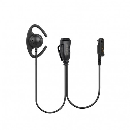 EM-3127- H4/SC/1W 1 juhtme avatud D-kujuline kõrvaklapp väikese klapiga PTT /MIC Hytera H-seeriale