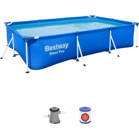 Bestway Steel Pro raamiga bassein 300x201cm 3in1 (56411)