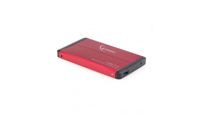 Gembird 2.5" SATA - USB 3.0 punane (EE2-U3S-2-R)