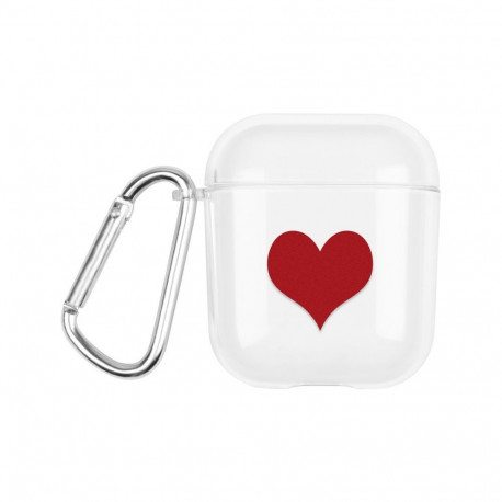Airpods 1/2 laadimiskarbiümbris Trendybay CBAP41, süda