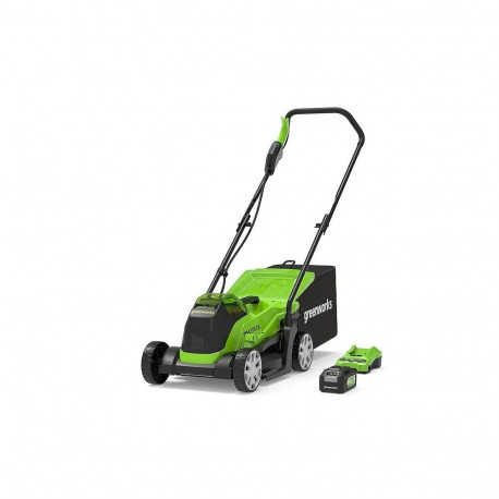 33 cm juhtmevaba muruniiduk Greenworks GD24LM33K4 - 2516107UB - laadija + 4Ah akukomplekt