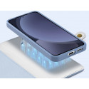 Dux Ducis case Leather Detachable Magnetic Wallet Samsung Galaxy S25, blue
