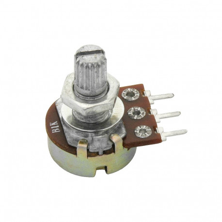 8719# pöördpotentsiomeeter 1k ohm b lineaarne l=15mm (5 tk.)