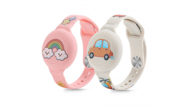 TECH-PROTECT SMOOTH FOR KIDS 2-PACK APPLE AIRTAG 1 / 2 COLORFUL