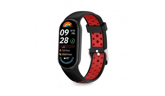 TECH-PROTECT ICONBAND AIR XIAOMI SMART BAND 8 / 9 / 10 / NFC BLACK/RED