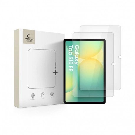 SZKŁO HARTOWANE TECH-PROTECT GLASS FIT+ 2-PACK GALAXY TAB S7 / S8 / S9 11.0 / S9 FE / S10 FE 10.9 CL