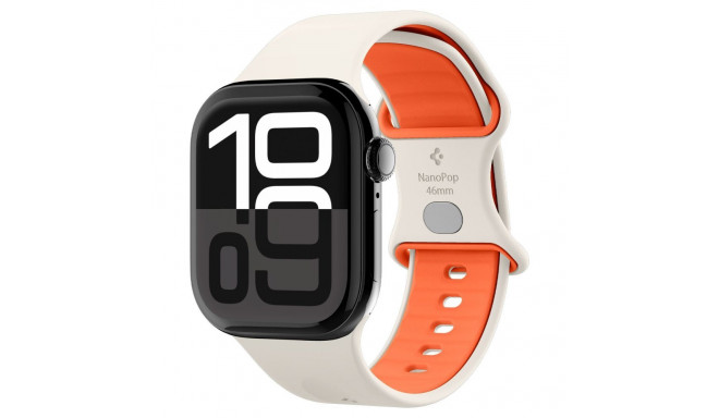 SPIGEN NANO POP APPLE WATCH 8 / 9 / 10 / 11 / SE / ULTRA (44 / 45 / 46 / 49 MM) ORANGE BEIGE