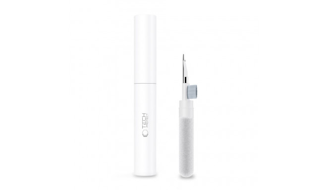 TECH-PROTECT CS02 CLEANER SET 3IN1 FOR EARPHONE WHITE