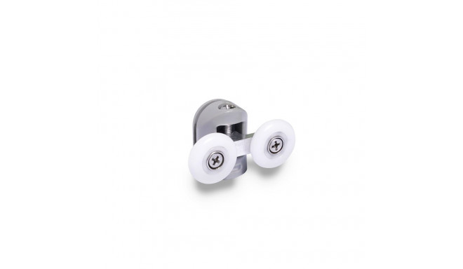DOUBLE UPPER ROLLERS 23MM GREY 2PCS