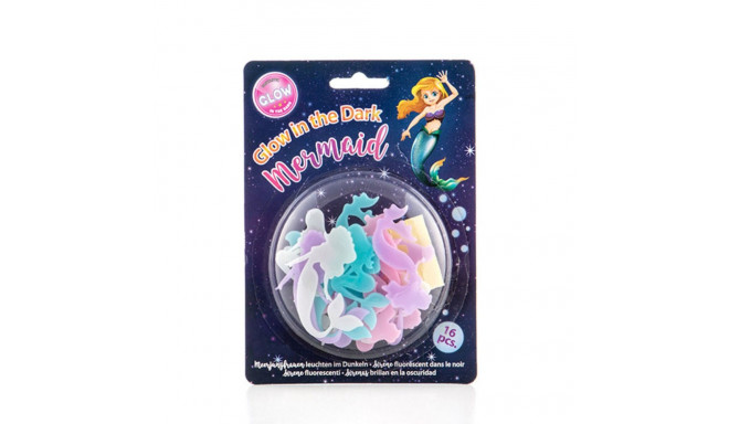 Junior Knows Fluorescent Mermaids(Pack of 16)