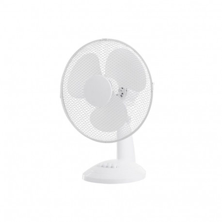 Ventilaator lauale 30cm DAY - 3 kiirust, horisontaalselt pöörlev, kallutatav, 45db, valge