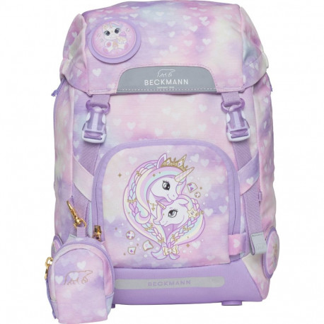 Seljakott/ ranits Beckmann Classic Unicorn Princess Purple kasvule 116-140cm, maht 22l, kaal 940g