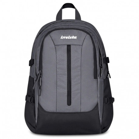 Seljakott INVICT-ACT PLUS LED Grey Shade 29l, hall Invicta