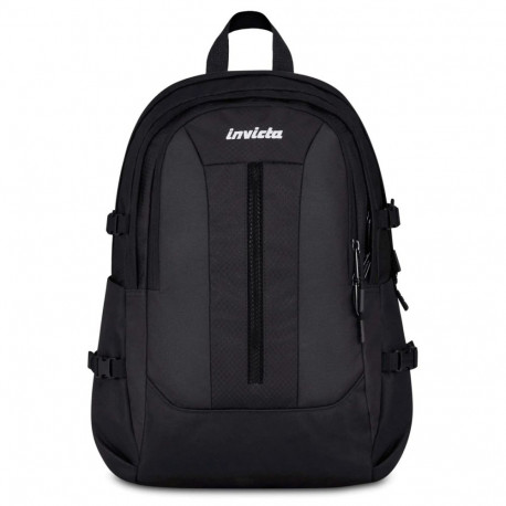 Seljakott INVICT-ACT PLUS LED Jet Black 29l, must Invicta