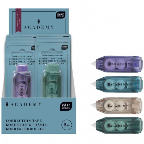 Korrektuurlint Mini Academy 5m assortii Interdruk