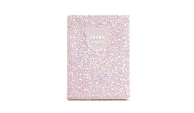 Märkmik Shiny Pink Plain B2F, 96 joonimata lehte, Miquelrius