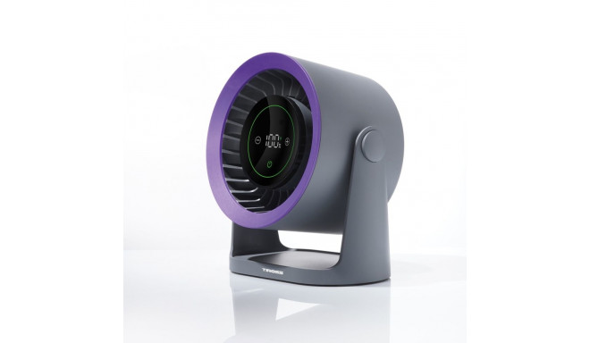 Lauaventilaator Tiross 14cm TS-3420 laetava akuga 5000mAh, LED-ekraan, USB-C