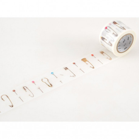 Paberteip dekoreerimiseks Washi teip mt ex 35mmx10m safety pin/dress pin R