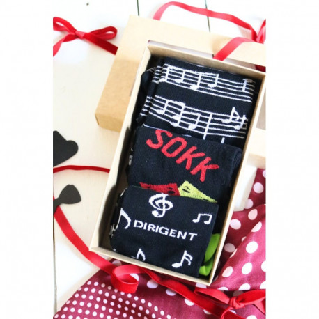 SOKISAHTEL DIRIGENDI kinkekarp 3 sokipaariga 444