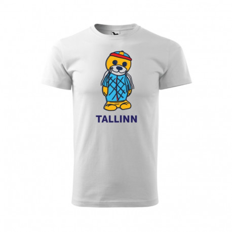 SOKISAHTEL VIDRIK valge t-särk