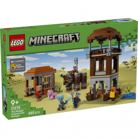 LEGO Minecraft Rüüstajate eelpost ja Laastaja
