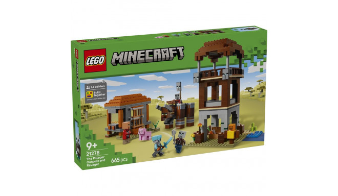 LEGO Minecraft Rüüstajate eelpost ja Laastaja