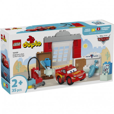 LEGO DUPLO Mcqueeni külaskäik doci garaaži
