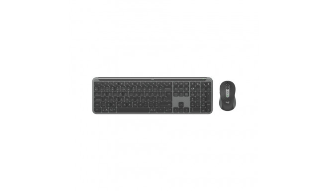 Logitech Signature Slim Combo MK950 for Business Wireless Keyboard + Mouse, US Int, Graphite