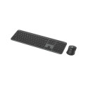 Logitech Signature Slim Combo MK950 for Business Wireless Keyboard + Mouse, US Int, Graphite