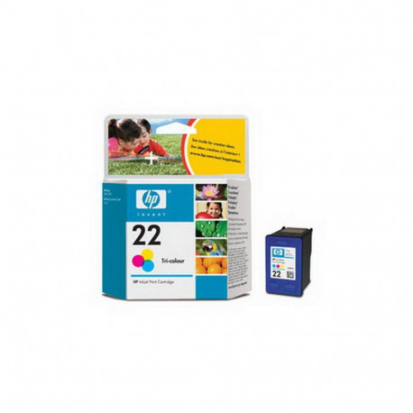HP tindikassett 22, värviline (C9352A)