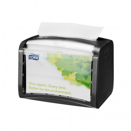 Salvrätikuhoidja Tork Xpressnap Tabletop, 20.1x15.5 x15cm, must (272611)