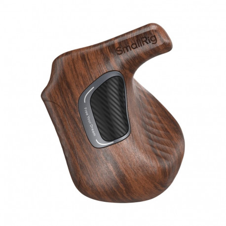 SmallRig puidust käepide ImageGrip Series 5161 NATO klambriga vasakpoolne