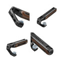 SmallRig 5250 Wooden Top Handle with Cold Shoe Mount